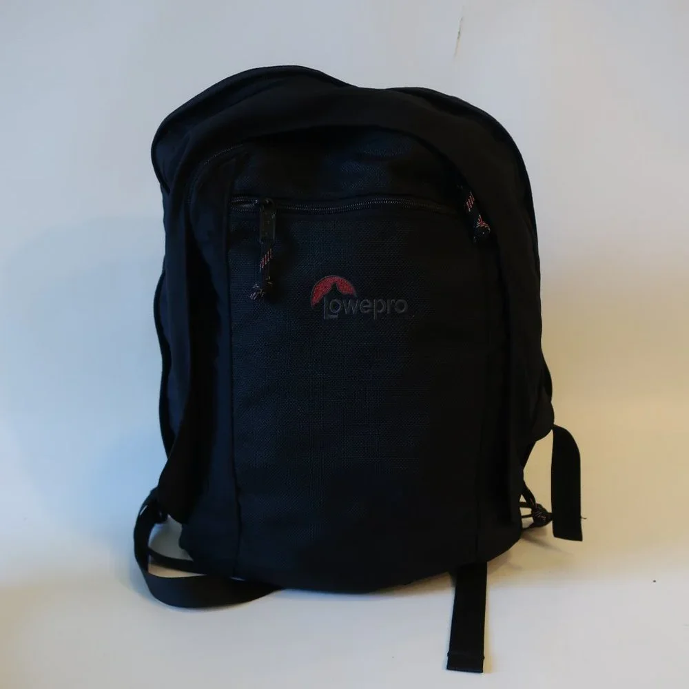Unisex Lowepro Black Camera Backpack Bag *